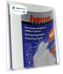 Салфетка HAMA R1084185 для пластика 100шт влажных