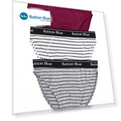Комплект из 3 пар трусов Button Blue