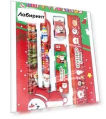 Набор канцелярский HAPPY FRIENDS 6 предметов (M-3413)