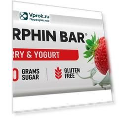 Батончик протеиновый Endorphin Bar Protein Bar Клубника-йогурт 60г