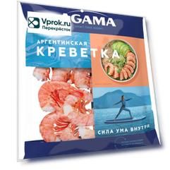 Креветка (лангустины) Agama Аргентинские сыромороженые 850г