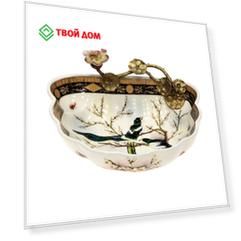 Блюдо Glasar 18x18x8см