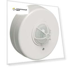 Датчик движения ДД-024В 1100Вт 180-360 град. 6м IP33 белый IEK