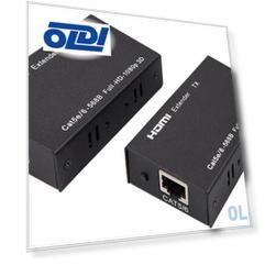 ORIENT VE045, HDMI extender (Tx+Rx), актив. удл/ до 60 м по одной витой паре, HDMI 1.4а, 1080p@60Hz/3D, HDCP, подкл, кабель UTP Cat5e/6