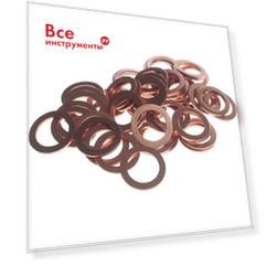 Медная шайба jtc 14.2х19.0х1.2, 25 шт. inf.29.1419-1.2