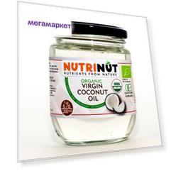 Кокосовое масло  Nutrinut organic virgin coconut oil 200 мл