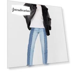Stradivarius Дубленка В Байкерском Стиле, Из Искусственной Кожи Черный Xs