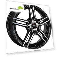 Литые диски CROSS STREET Y3177 5.5х14/4х100 D56.6 ET39 bkf