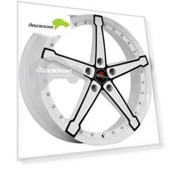 Литые диски Yokatta 8x18/5x120 ET30 D72,6 MODEL-10 W+B