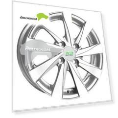 Литые диски N2O 6x16/4x100 D54,1 ET48 Y465 Серый