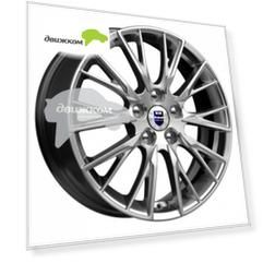 Литые диски K&K Солт (КС773) 6,5x17/5x100 ET38 D67,1 Солт (КС773) Дарк платинум