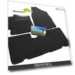 Коврики салона Klever Premium SKODA Octavia 2008-2012 седан текстильные черные 5шт
