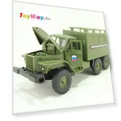 Грузовик военный, инерционный, световые и звуковые эффекты