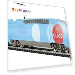 Железная дорога Mehano: Стартовый набор, двухэтажный Tgv Ouigo