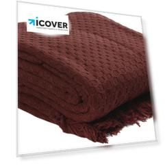 Покрывало Tkano Essential 230х250 TK19-BS0004 (Burgundy)