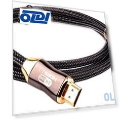 Кабель HDMI 1.5м TELECOM TCG300-1.5M круглый черный