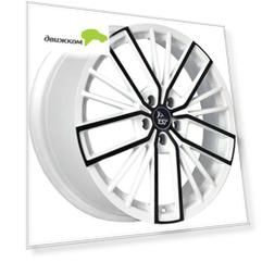 Литые диски YST X-20 9.5x20/5x114.3 D66.1 ET50 Белый+черный
