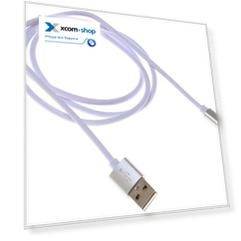 Кабель Lightning USB A, 1 м, белый