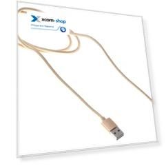 Кабель Buro BHP RET MICUSB-BR gold Braided золотистый USB A(m) micro USB B (m) 1м 485605