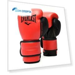 Боксерские перчатки тренировочные Everlast Powerlock PU 2 16oz красн. P00002312