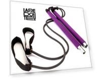 Палка гимнастическая с эспандерами Bradex