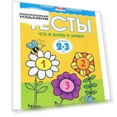 Тесты. Что я знаю и умею 2-3 года