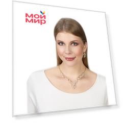 Комплект «Жемчужные листья»