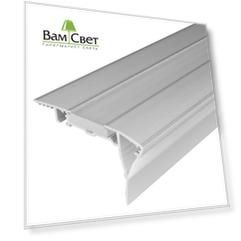 Профиль с экраном Arlight ALU-STAIR-DK-2000 ANOD+FROST 015473