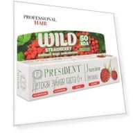 President Junior - Детская зубная паста  со вкусом земляники, 50  мл
