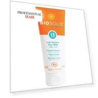 Biosolis Sun Milk SPF 15 - Солнцезащитное молочко для лица и тела, 100 мл