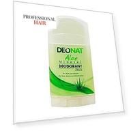 DeoNat - Дезодорант кристалл с травами и соком алоэ вера, плоский, 100 г
