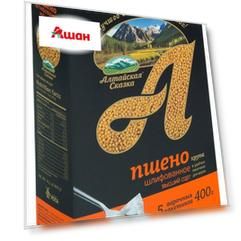 Пшено «Алтайская Сказка» шлифаванное в варочных пакетах, 5х80 г