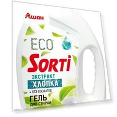 Гель для стирки Экстракт хлопка, 1,2 кг