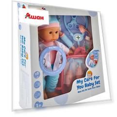 Пупс One Two Fun с аксессуарами доктора, 30 см