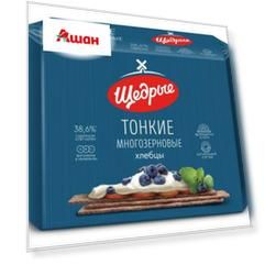 Хлебцы многозерновые Щедрые тонкие, 170 г