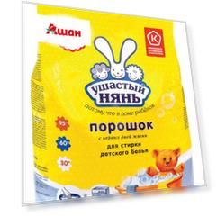 Стиральный порошок Ушастый нянь для детского белья, 9 кг