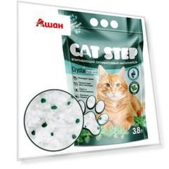 Силикагелевый наполнитель Crystal Fresh Mint, 3,8 л