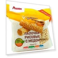 Рисовые палочки с медом