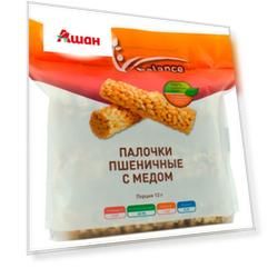 Пшеничные палочки с медом, 70 г