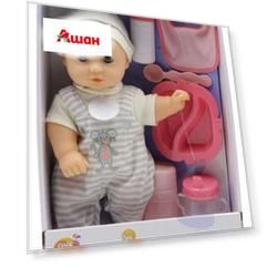 Пупс One Two Fun с аксессуарами доктора, 30 см
