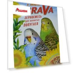 Зерносмесь для волнистых попугаев с овощами и фруктами
