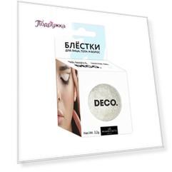 Блестки для лица, тела и волос DECO. by Miami tattoos Ice