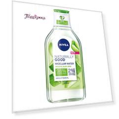 Мицеллярная вода NIVEA NATURALLY GOOD с органическим алое вера 400 мл