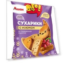 Сухарики с изюмом