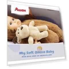 Пупс ONE TWO FUN с аксессуарами, 35 см