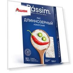 Рис длиннозерный азиатский Passim, 500 г