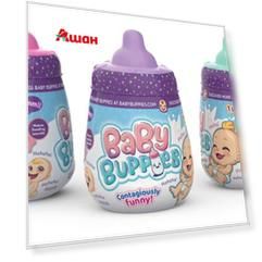 Малыш TigerHead Baby Buppies в колыбельке с бутылочкой в ассортименте