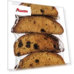 Сухари с изюмом в сахарной обсыпке