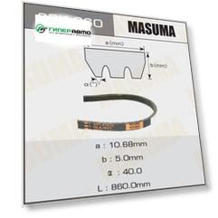 Ремень ручейковый "Masuma" 3PK- 860