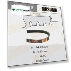 Ремень ручейковый "Masuma" 4PK- 645